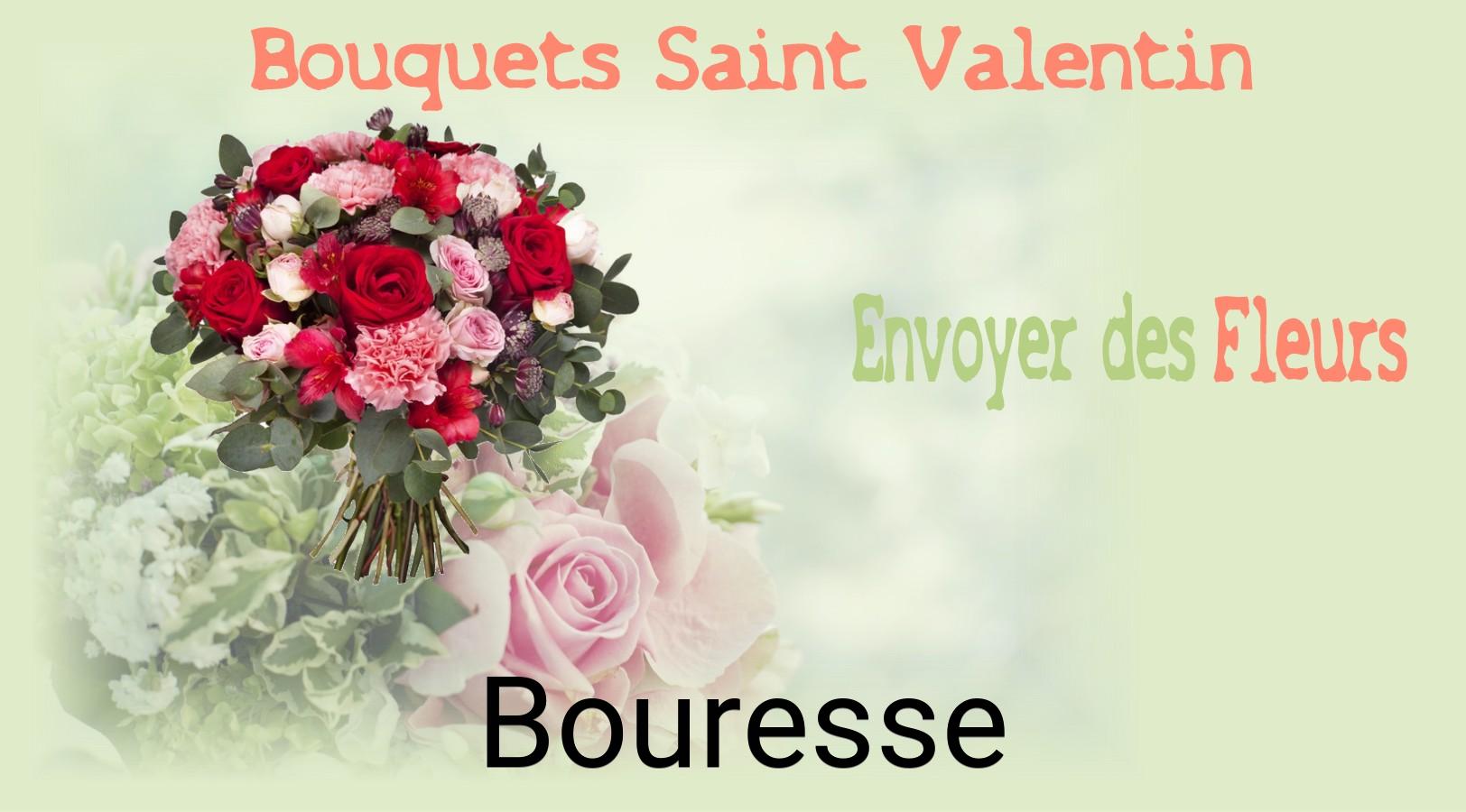 Roses de Saint-Valentin livrées à Bouresse